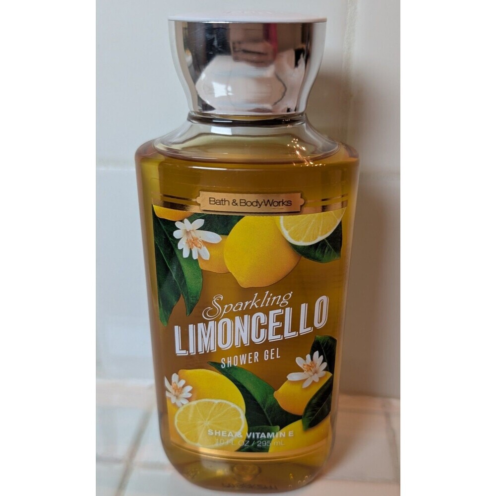 RARE Bath & Body Works Sparkling Limoncello Shower Gel 10oz - NEW & RETIRED